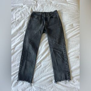 Black levi jeans